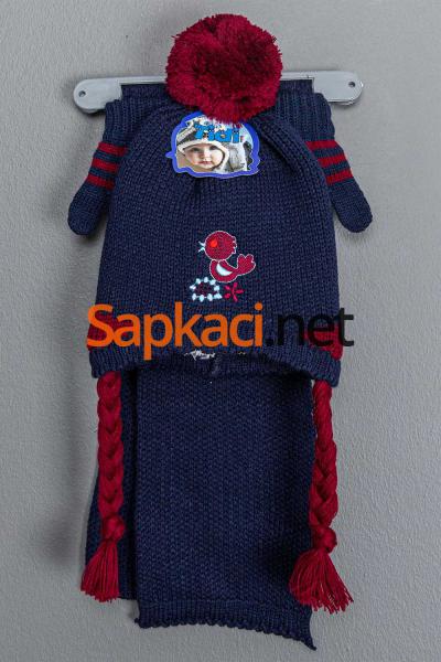 Kuş Lacivert Bebek Takım