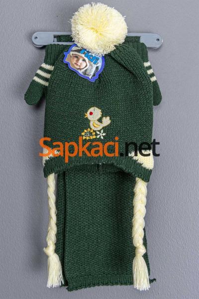 Kuş Yeşil Bebek Takım