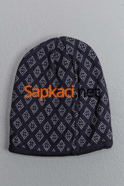 Lacivert Kareli Bere