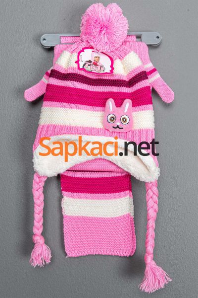 Maskotlu Pembe Bebek Takım