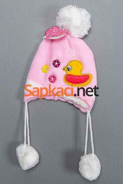 Ördekli Pembe Bebek Bere